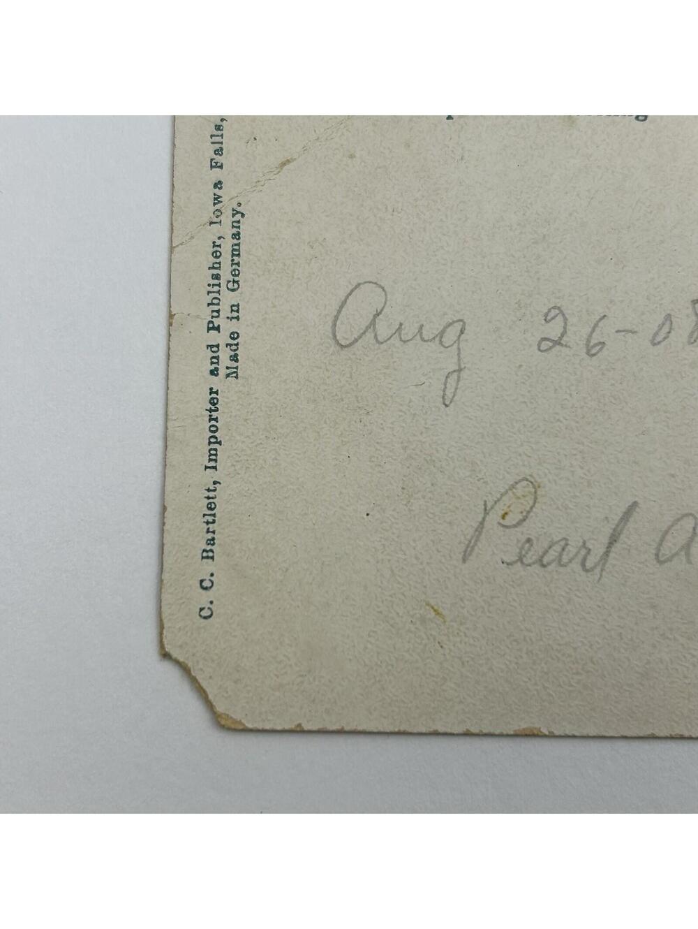 1908 Postcard Iowa Falls IA Ellsworth College Birds Eye View SE Old Main Tower - Picture 14 of 16